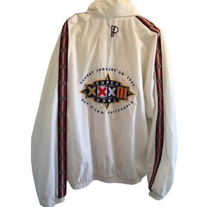 NEW Vintage 90's Official Pro Player NFL Super Bowl XXXII Jacket 1994 USA XL